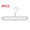 Space Saving Magic Clothes Hangers Closet Organizer Multi-Functional Storage Hanger 9 Hole Hanger