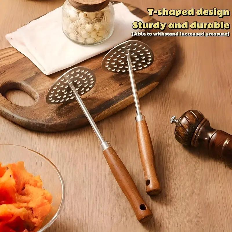 Пресс для картофельного пюре из нержавеющей стали 201, Домашний пресс для фиолетового картофеля, Инструмент для приготовления детского питания