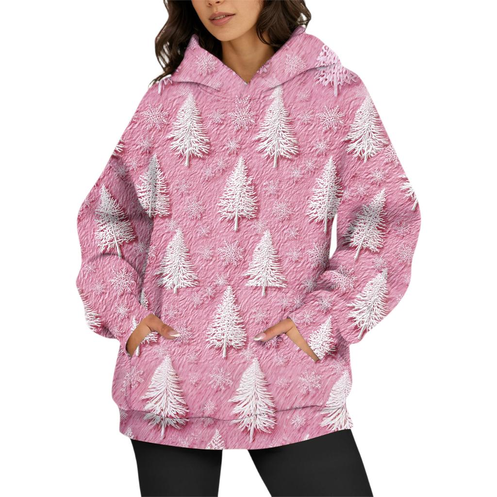 Женские модные повседневные универсальные повседневные толстовки с круглым вырезом, топы с длинными рукавами и принтом