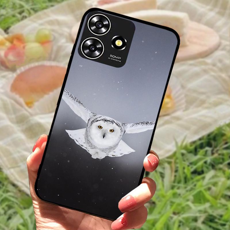 Для ZTE Blade V50 Умный Чехол-Крышка Силиконовый Мягкий Мраморный Черный Бампер Funda Coque для ZTE V50 Дизайн 4G Защитный V50Smart