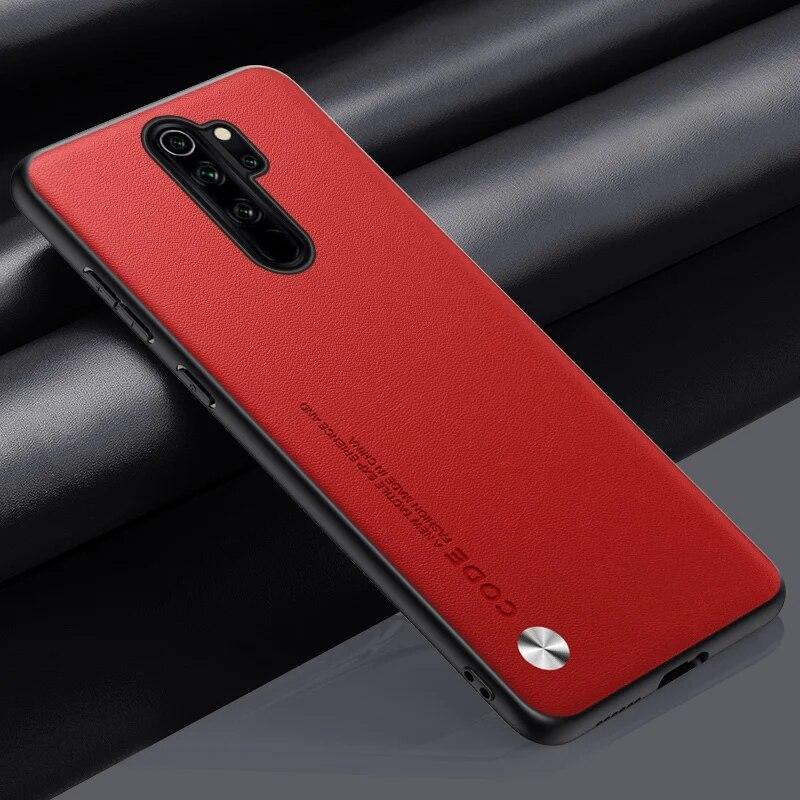 Роскошный чехол из искусственной кожи для Xiaomi Redmi Note 8 Pro, матовый силиконовый защитный чехол для телефона Redmi Note 8T 8 2021 Note8