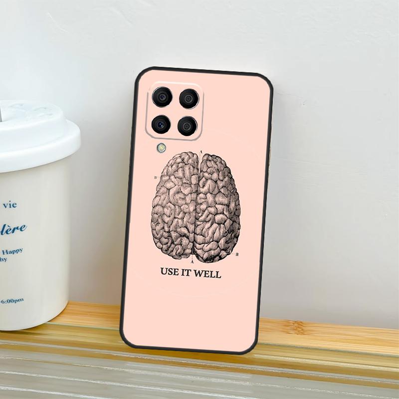 Медицинский Человеческий Орган Мозг Чехол Для Samsung Galaxy M14 M54 M34 M13 M15 M36 M55 M35 M56 M16 M31 M11 M53 M12 M32 M52 M06