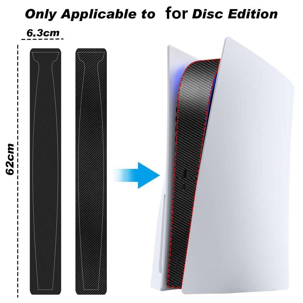 Для PS5 наклейка защитный чехол игровая консоль декор полоса наклейка глазурь наклейка защитная пленка