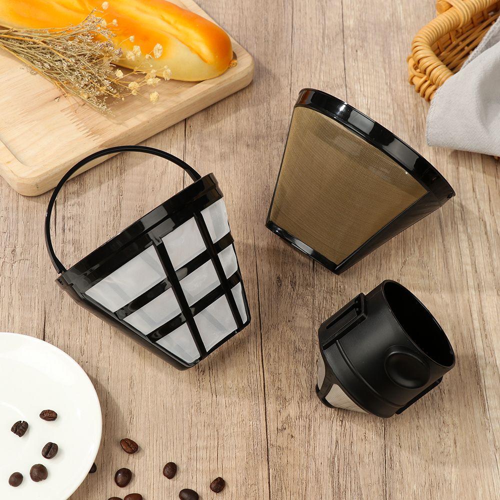 Reusable Coffee Tools Stainless Steel Coffee Machine Nylon Filter Coffee Filter
