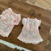Pet Dog Lace Dress Breathable Princess Style Tank Top Pet Cute Teddy Sunscreen Dress Dog Clothes for Small Dogs