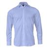 Marvelis Mens Chambray Slim Long-Sleeved Shirt