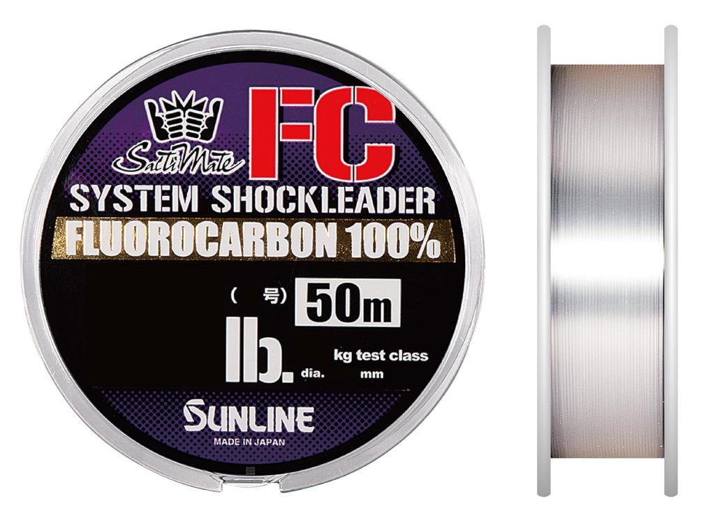 SUNLINE Saltimate System Shock Leader FC 30m 60LB #18