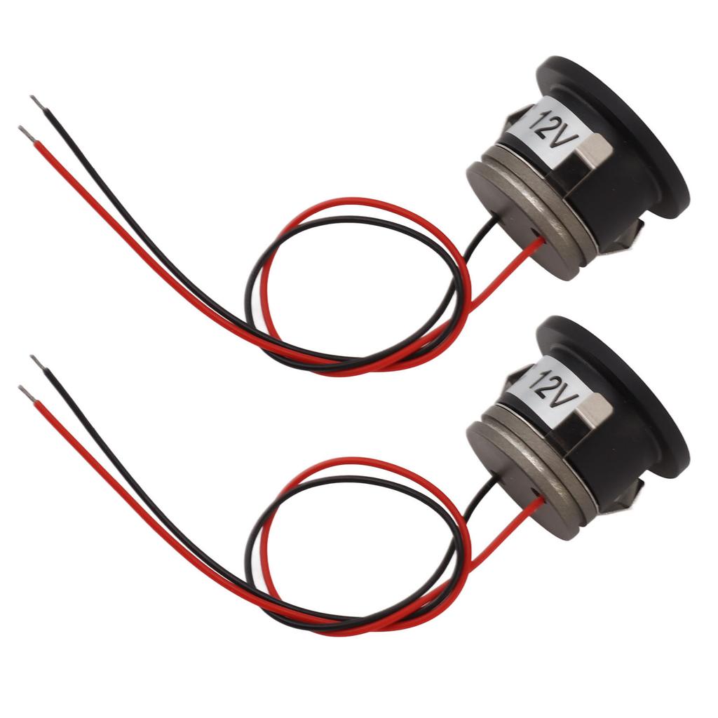 2PCS Recessed Mini LED Spotlight 15 Degrees 1 Watt 80LM Small LED Spotlight for Jewelry Showcase