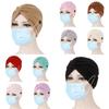 Fashion Elastic Ear Protection Adjustable Muslim Turban Cancer Chemo Cap Bandana Scarf Head Wrap