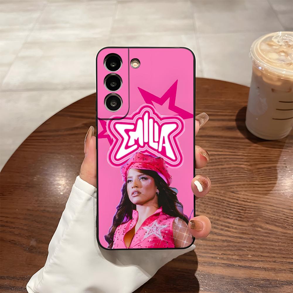 Emilia Mernes Phone Case For Samsung S24 Ultra S25 S23 Fe S22 S20 S21 Plus Galaxy A54 A34 A53 A16 Cover
