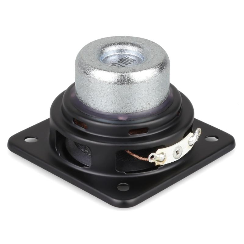 2-дюймовый 6 Ом 10 Вт Портативный громкоговоритель 52 мм Маленький полнодиапазонный алюминиевый громкоговоритель с внутренним магнитом Замена