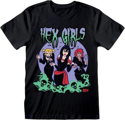 Скуби-Ду 'Hex Girls Туманная Луна' (черный) Футболка (большой)
