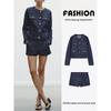 Za2025 Spring New Women Clothes Denim Coat 6929073 400 Leisure Shorts 6929001 400