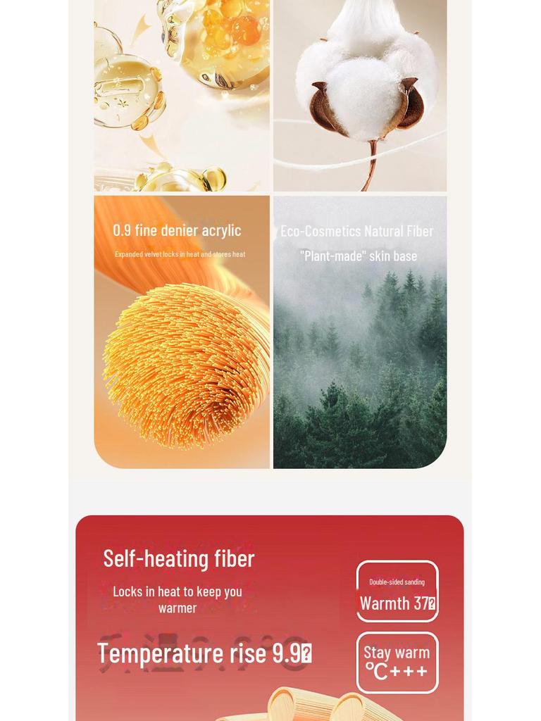 460g Women's Velvet Half-High Collar Warm Underwear Shirt for Autumn