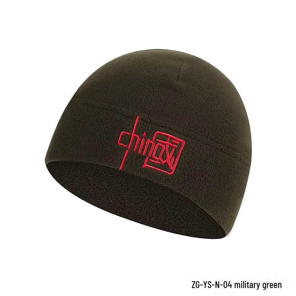 Зимний ветрозащитный балаклава Outlaw: Теплая вязаная маска для лица с одним отверстием для велоспорта.