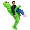 Adult and Kids Alien Inflatable Costume for Boys and Girls, Party Cosplay Funny Suit, Anime Fancy Dress Halloween Costume for Men and Women