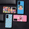 Модный Чехол Для Телефона С Логотипом P-Paul F-Frank Для Samsung S 24 Fe 25 Ultra Plus 20 Lite 21 30 22 23 24 22 Ultra 5G Fundas