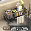 Carbon Steel Kitchen Storage & Drain Organizer Racks