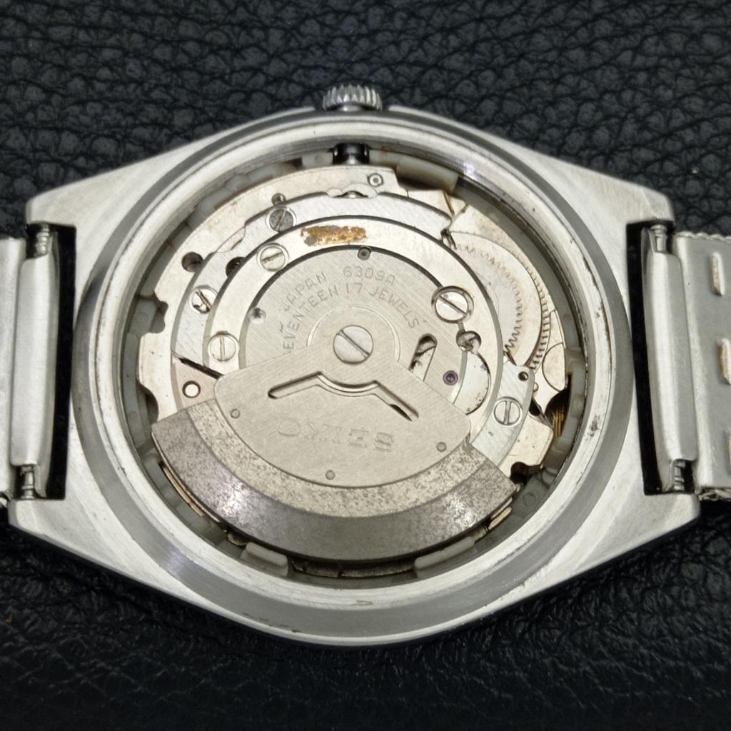 АВТОМАТИЧЕСКИЕ ВИНТАЖНЫЕ ЧАСЫ SEIKO ЯПОНИЯ 6309A МУЖСКИЕ С ЧЕРНЫМ ЦВЕТОМ ЦИФЕРБЛАТА a700417-5 R203-a700417