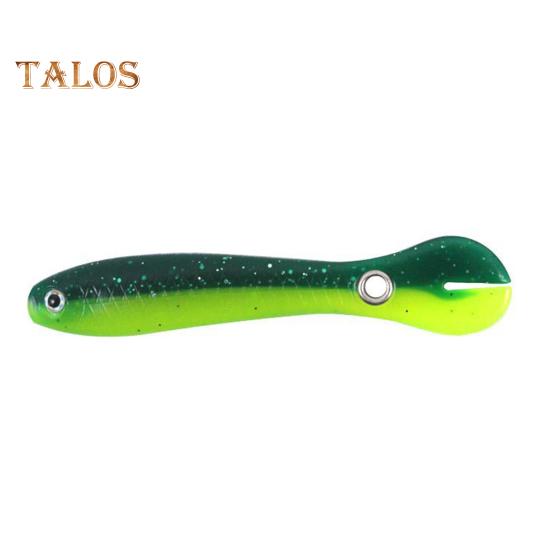 1/5 шт 10 см/6 г мягкая приманка вьюн силиконовая бионическая вьюн с отверстием искусственная рыболовная приманка для соленой воды пресноводного окуня судака форели змееголовой рыбалки