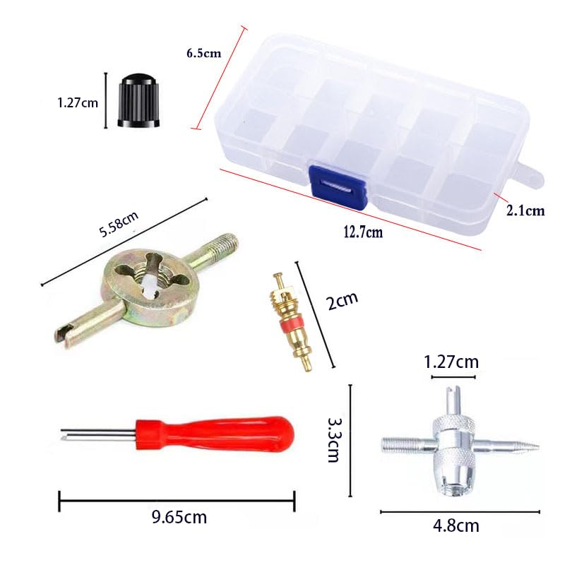 Сердечник вентиля шины Инструмент для ремонта шин Отвертка для колес Bug Адаптер для преобразования воздушного клапана Ключ для шин Инструмент для снятия вентиля шины Замена шин Прочный