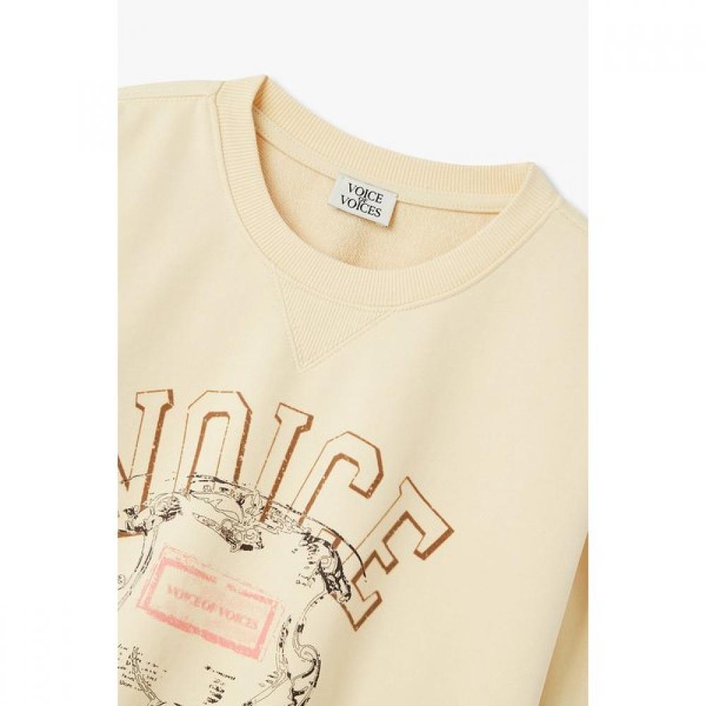 Vov Graphic Crewneck Sweatshirt 7116140104