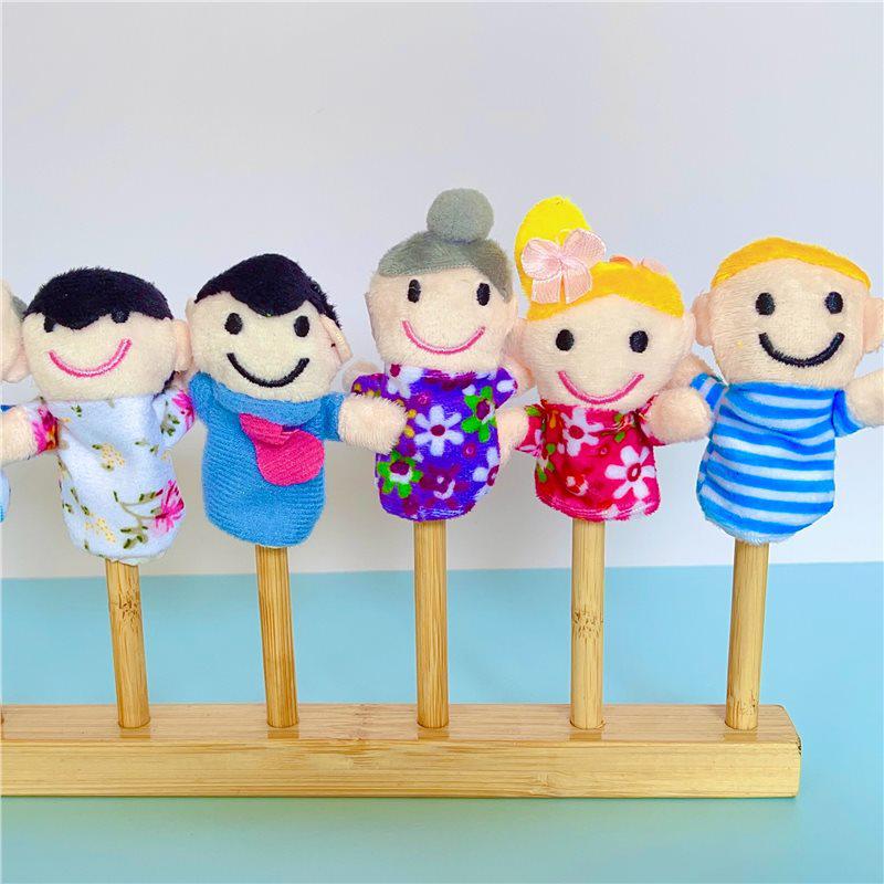 Подставка для пальчиковых кукол в виде животных для языковых зон детского сада и кукольного домика