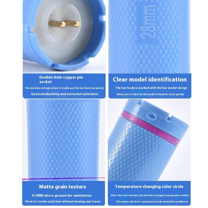 110 мм 24 В Цифровые бигуди для горячей завивки волос Электрические нагревательные бигуди Палочки Ролики Волнистые волосы Салон Парикмахерская Завивка Спиральные инструменты для укладки