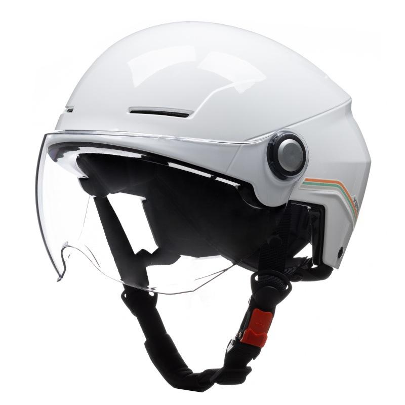 Helmet Electric Car Women's Summer Half Helmet 3C Certified Battery Motorcycle Men's Four Seasons Helmet
