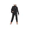 Loose-Fit Logo Print Long Sleeve Casual Sport Suit Kids Sportswear Black FD3067-010