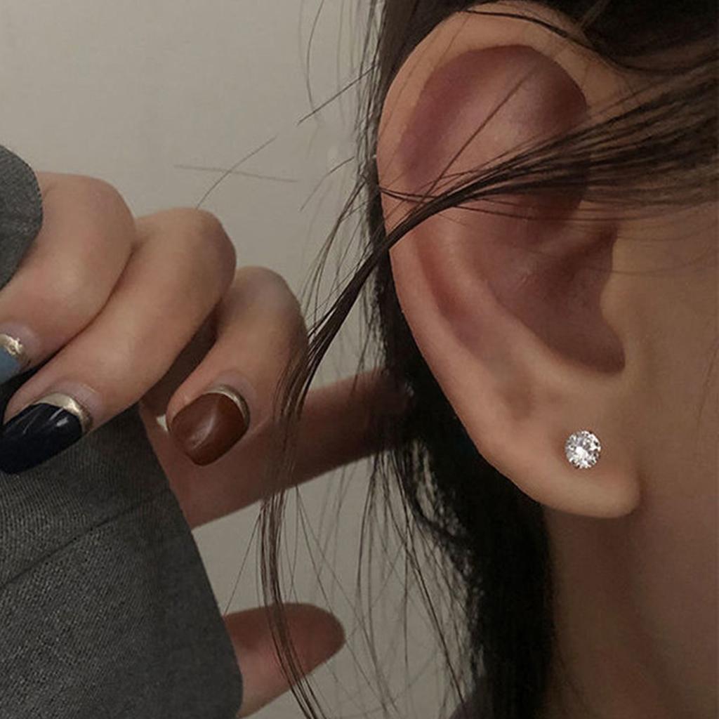 Hypoallergenic Plastic Earrings Set Versatile Plastic Earrings Adornment Comfortable Resin Backs Ear Studs Ornament