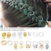 140 шт. изысканные дреды для волос, бусины, модные аксессуары для кос для вечеринок, свадеб