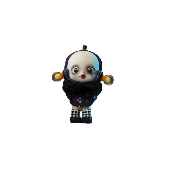 POP MART SKULLPANDA Коллекция Семейка Аддамс Милые Мистери-боксы, Одиночный Мистери-бокс