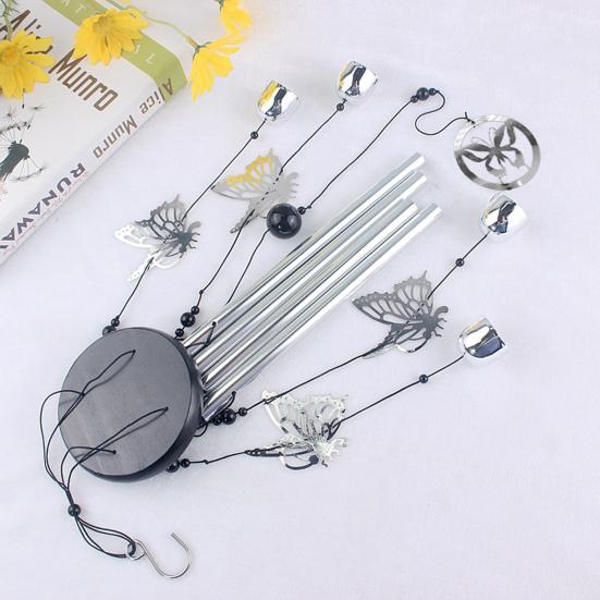 Nice-looking Wind Chime Animal Style Easy Installation Metal Exquisite Hanging Wind Chime for Home