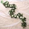 Silk Artificial Rose Vine Hanging Flowers for Wall Christmas Rattan Fake Plants Leaves Garland Romantic Wedding Home Decoration