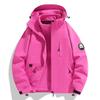 Direct sales autumn and winter outdoor jacket men and women three-in-one removable liner couple jacket group buying