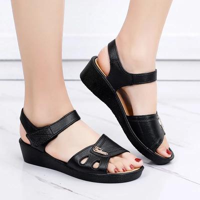 Сандалии женские модные милые с открытым носком высокого качества весенне-летние туфли на высоком каблуке женские повседневные удобные бежевые сандалии ab536