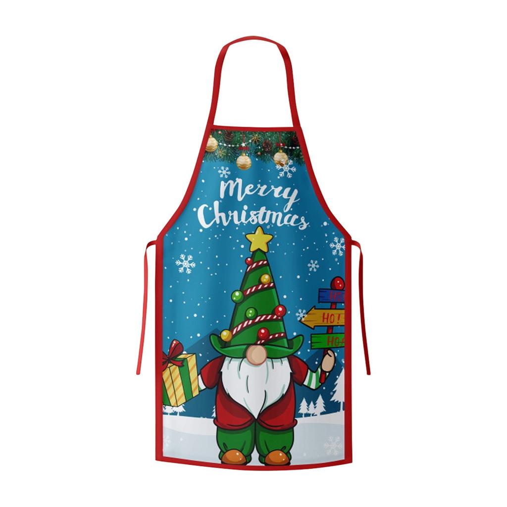 Christmas Apron: And Claus Design Home Kitchen Apron Christmas Decorations