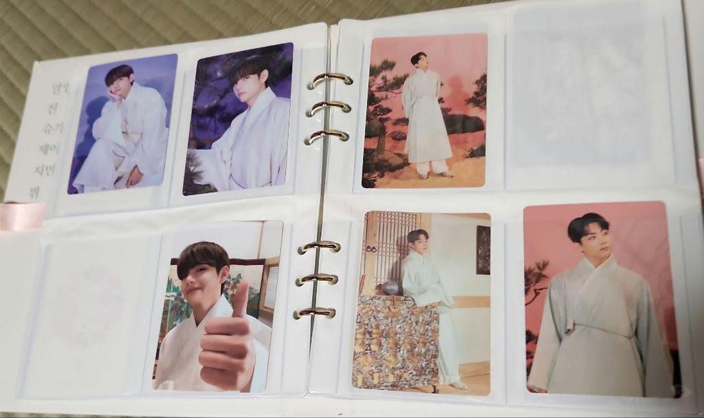 [USED] BTS Photocard Binder (46 Cards) DALMAJUNG
