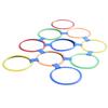 10Pcs Outdoor Kids Hopscotch Game Jumping Plastic Ring Integration Training Toy