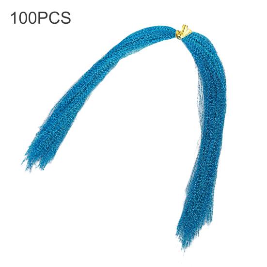 100 шт., материал для привязки мух, рыболовные снасти, приманка, крючок, линии, аксессуары из перьев