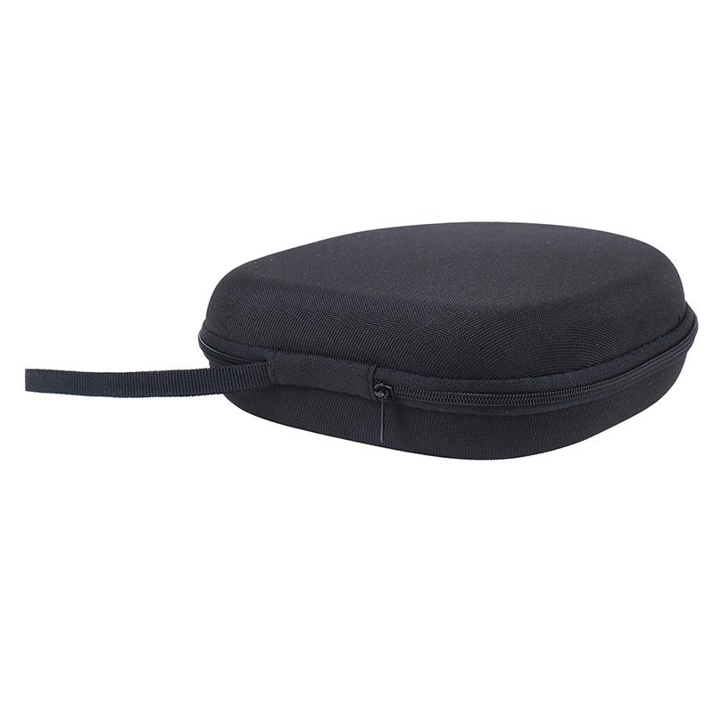 Black Hard Shell Carry Headphone Headset Earphone Case Bag Collector Pouch Box