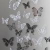 48 шт. Разноцветные 3D-бабочки Наклейки на стену ПВХ Декали для Декора Дома Окна Мебели Свадьбы Поделок DIY