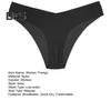 Women Thongs Cotton Crotch Seamless Women Underwear Female Low Rise Panties Breathable Comfort Solid Color Brief