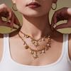 Набор ожерелья и браслета «Oumaijia Zircon Star & Pearl DIY»