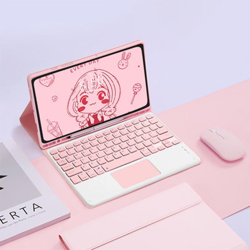 Защитный чехол A16 для iPad 10,9" с Bluetooth-клавиатурой с подсветкой и тачпадом