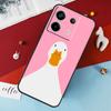 Cartoon Funny Goose Case For Xiaomi Redmi Note 13 12 11 8 9 10 Pro Note 12S 11S 10S Redmi 12 10C 12C 13C Cover