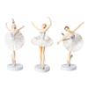 6 шт., миниатюрная фигурка балерины, балерина, топпер для торта для украшения торта «сделай сам», аксессуары для декора вечеринки, дня рождения