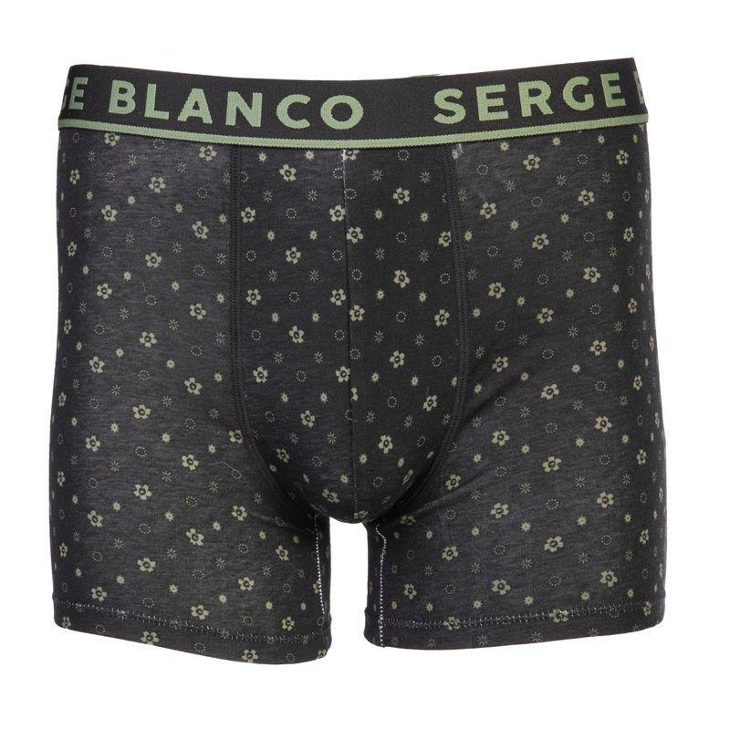 Set of 2 Khaki-shade Cotton Boxers for Men SERGE BLANCO