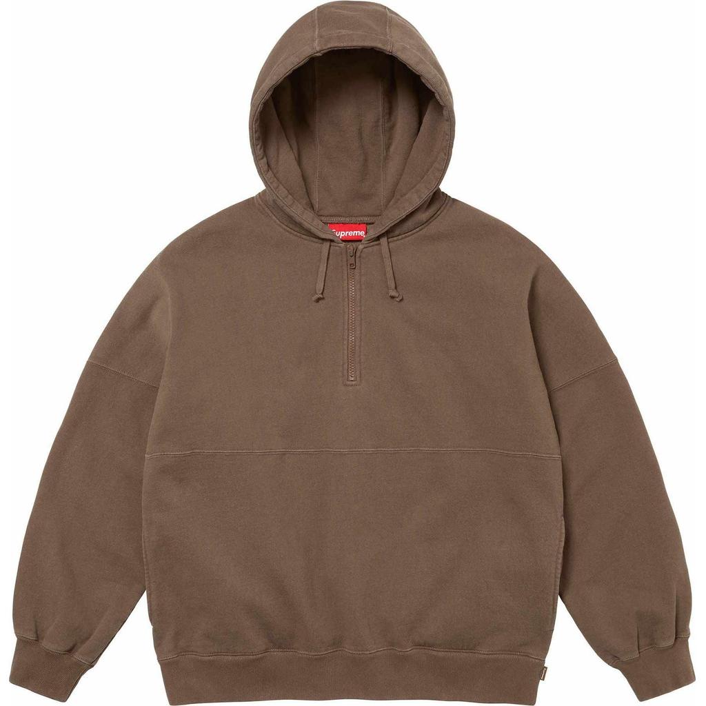 Supreme Wrapped Half Zip Hooded Sweatshirt SUP-SS24-176